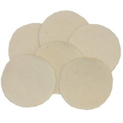 HEAVY DUTY COTTON ROUND PATCHES, 2.75''/20-12GA, 100 PACK