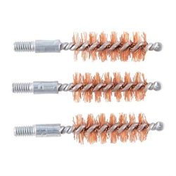 DOUBLE-TUFF BRONZE PISTOL BRUSH 10MM/40 CALIBER 3 PACK