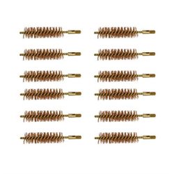 DOUBLE-TUFF BRONZE RIFLE BRUSH 54 CALIBER 12 PACK