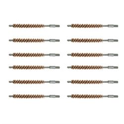DOUBLE-TUFF BRONZE RIFLE BRUSH 6MM 12 PACK