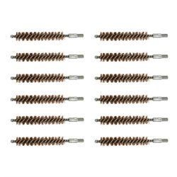 DOUBLE-TUFF BRONZE RIFLE BRUSH 375 CALIBER 12 PACK