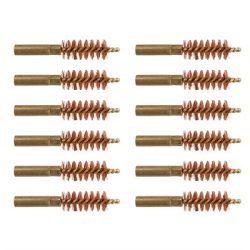 SPECIAL LINE DEWEY BRONZE PISTOL BRUSH 45 CALIBER 12 PACK