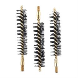 HEAVY WEIGHT NYLON RIFLE BRUSH 44/45 CALIBER 3 PACK