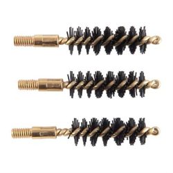 HEAVY WEIGHT BRUSH, NYLON, 9MM/.38/.357 CAL PISTOL, 3 PACK