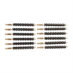 HEAVY WEIGHT NYLON RIFLE BRUSH 30 CALIBER 12 PACK
