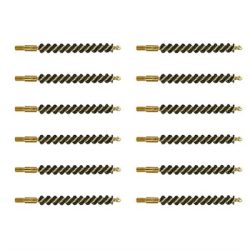 HEAVY WEIGHT NYLON RIFLE BRUSH 7MM 12 PACK
