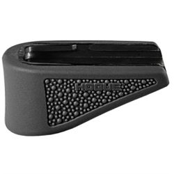 OVERMOLDED GRIP EXT BASE PAD FOR GLOCK 43 9MM 6RD MAGS BLK