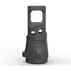 ECHO 9MM SINGLE-PORT MUZZLE BRAKE FOR BREEK-LOK 3QD 1/2X28''