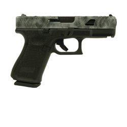 Glock V-Series Model 19 Marble Cerakote Handgun 9mm Luger 15rd Magazines (3) 4.02" Barrel LSR Stipple Austria