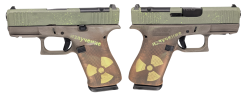 GLOCK 43X MOS DOOMSDAY 9MM PISTOL 3.39" FXD 5.5lb 2-10RD MAGS