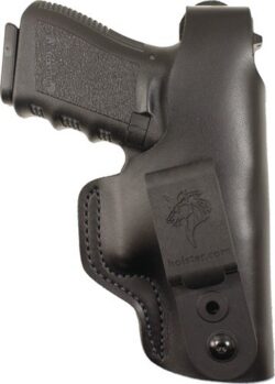 DESANTIS DUAL CARRY II HOLSTER - IWB/OWB RH LTHR SHIELD 9/40 BL