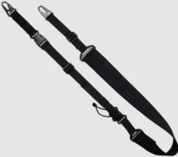 US TACTICAL D1: 2 POINT RAPID - FIT TACTICAL SLING 2" BLACK