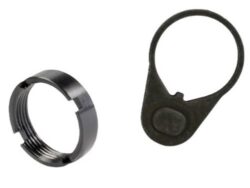 WLA AR15 END PLATE KIT MILSPEC - END PLATE & CASTLE NUT