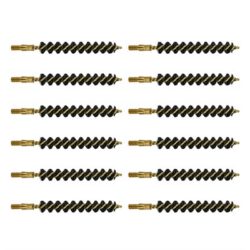 HEAVY WEIGHT NYLON RIFLE BRUSH 8MM 12 PACK