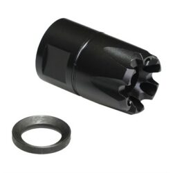 ZEROED 9MM LINEAR COMPENSATOR 9MM 1/2-28