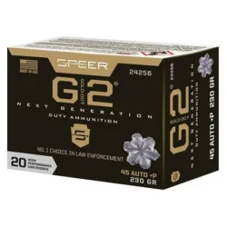 SPEER 45 AUTO +P 230GR GOLD DOT G2 20 RD/BX 10 BX/CS