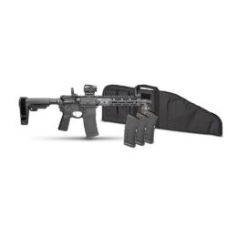 Springfield Saint Victor Gear Pac Pistol .300 BLK 30rd Magazines(4) 9.5'' Barrel SBA3 4 Brace Viridian Venta Red Dot Bag