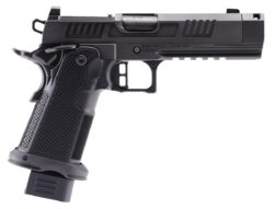 Alpha Foxtrot AF1911-Romulus MOS Adapter Handgun 9mm Luger 17(1) & 20rd(1) Magazines 4.25" Comp Threaded Barrel DLC Black