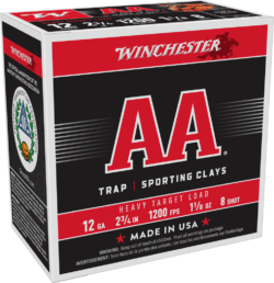 WINCHESTER AA PLUS 3DR 12GA 23/4 #8