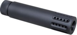 GUNTEC SLIP OVER BARREL SHROUD - MULTI PORT MUZZLE BRAKE 308