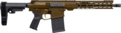 CMMG PISTOL BANSHEE MK3 8.6BLK - 12.5" MIDNIGHT BRONZE W/BRACE
