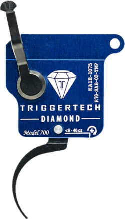 TRIGGERTECH REM 700 SINGLE - STAGE ROUGH DIAMOND CURVED