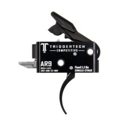TriggerTech AR-9 Competitive Single Stage Rifle Trigger 3.5 lbs Curved