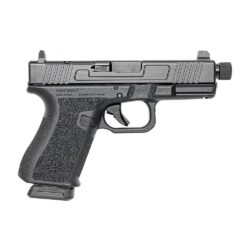 Combat Armory CA19 OR Handgun 9mm Luger 15rd Magazine 4.49" Threaded Barrel Black with Suppressor Height Sights